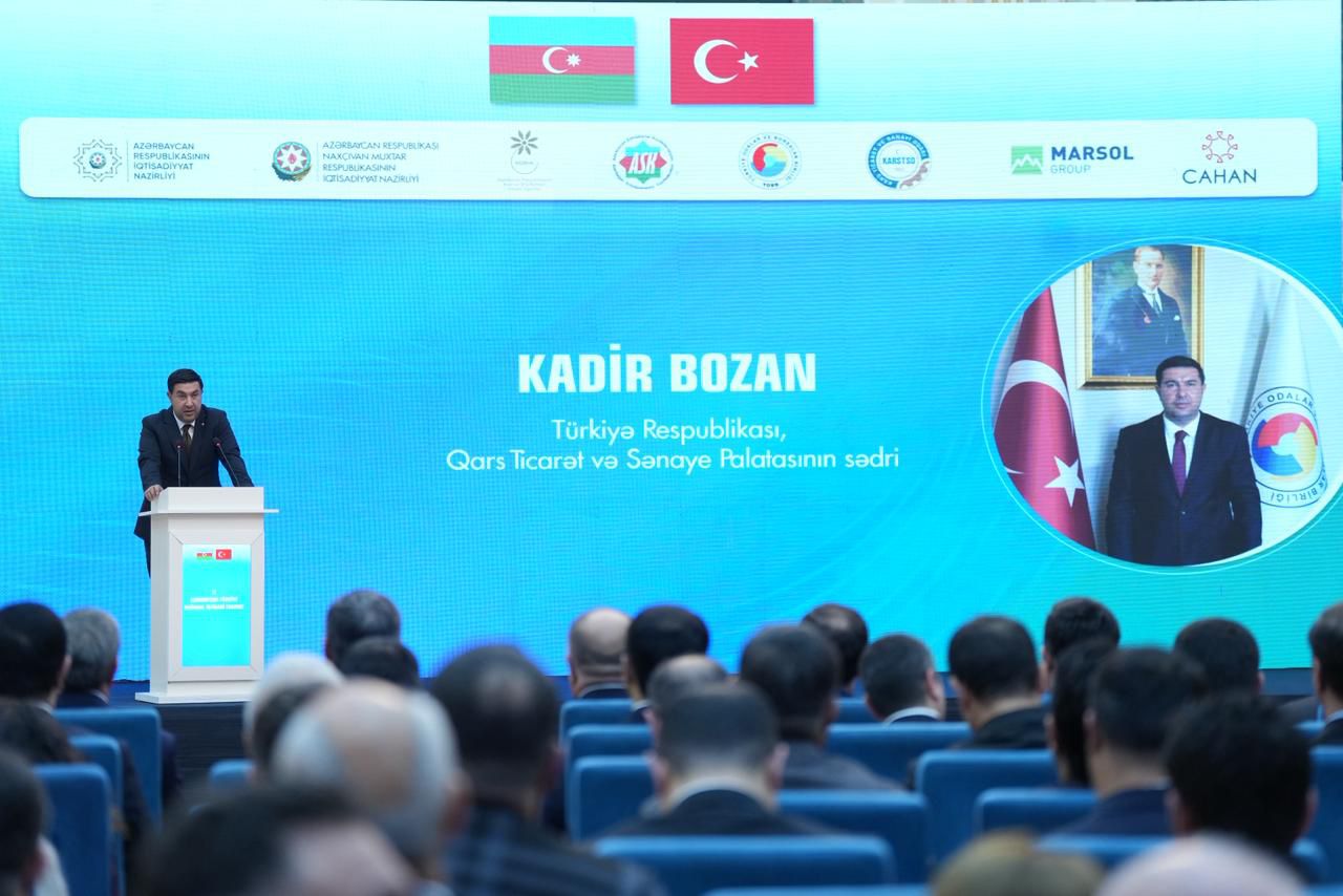 Naxçıvanda 2-ci Azərbaycan-Türkiyə Regional İqtisadi Forumu keçirilib (FOTO)