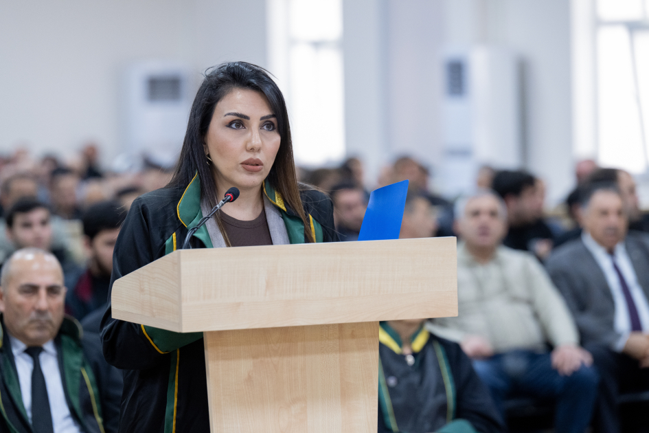 Ermənistan vətəndaşlarının məhkəməsində təqsirləndirilən şəxslərin vəkillərinin müdafiə çıxışı yekunlaşıb (FOTO)