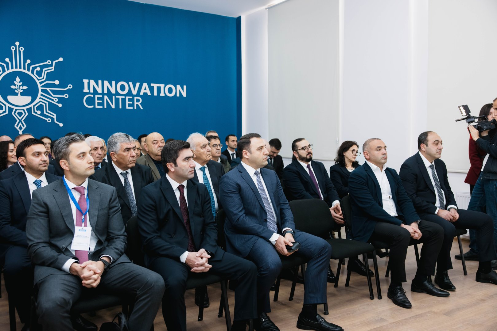 Gəncədə Azərbaycan İnnovasiya Mərkəzinin açılışı olub (FOTO)