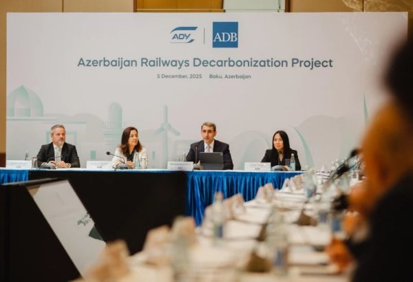 Asiya İnkişaf Bankının dəstəyi ilə ADY-nin dekarbonizasiyası üzrə strateji layihəyə start verilib (FOTO)