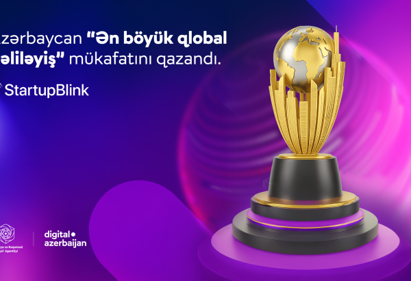 Azərbaycan nüfuzlu reytinqdə Mərkəzi Asiya üzrə “Ən böyük qlobal irəliləyiş” mükafatına layiq görülüb