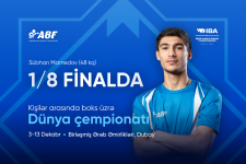 Azərbaycanlı boksçular dünya çempionatında növbəti mərhələyə yüksəlib (FOTO)