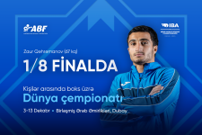 Azərbaycanlı boksçular dünya çempionatında növbəti mərhələyə yüksəlib (FOTO)