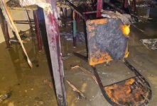 Bakıda kafedə partlayış olub - Xəsarət alanlar var (FOTO/VİDEO)