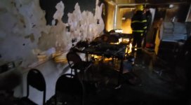 Bakıda kafedə partlayış olub - Xəsarət alanlar var (FOTO/VİDEO)