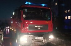 Lökbatanda yaşayış binasında yanğın olub, 4 nəfər ölüb (FOTO)