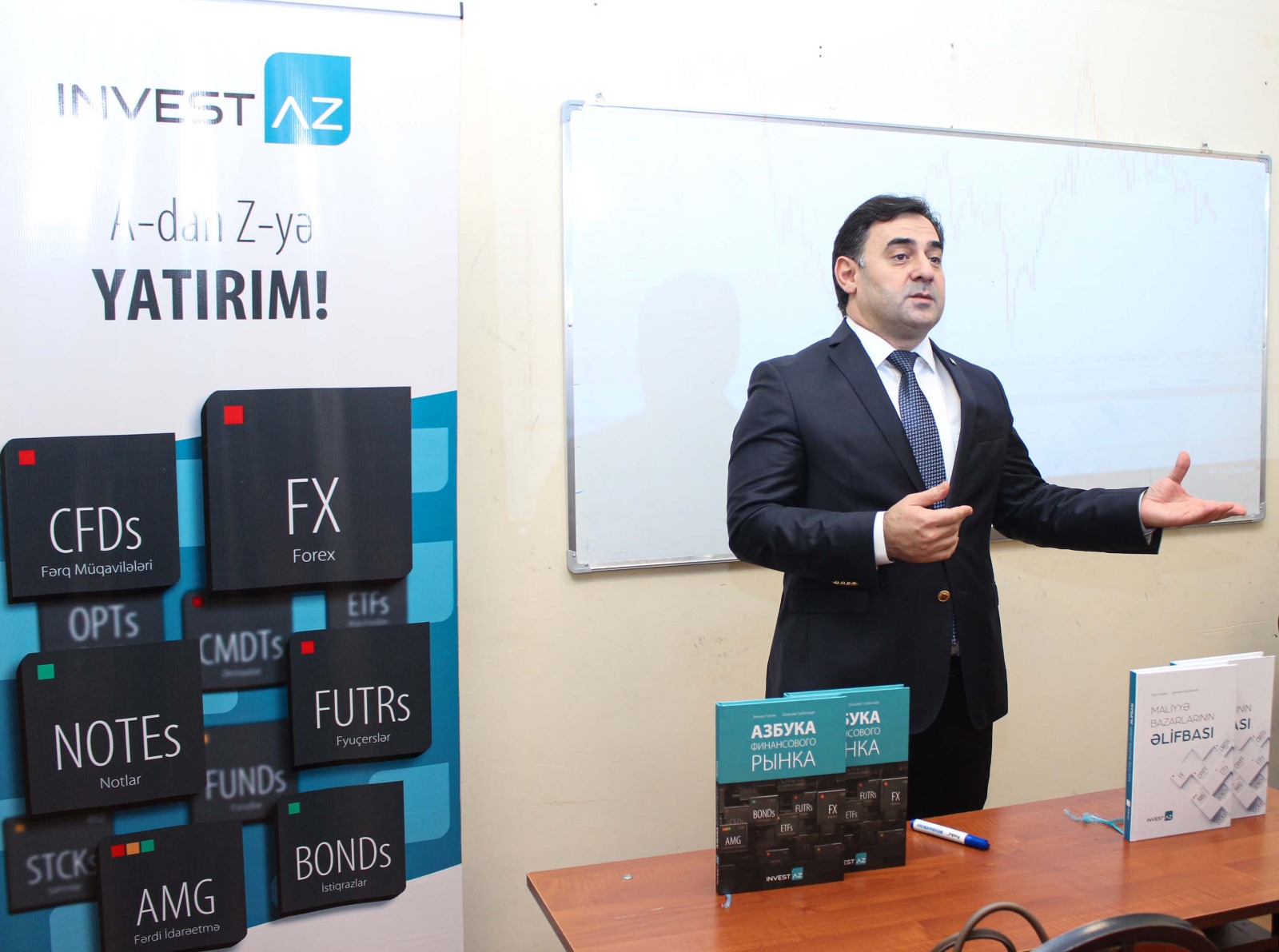 "InvestAZ" və Bakı Avrasiya Universiteti investisiya və kriptovalyuta bazarı üzrə seminar təşkil edib (FOTO)