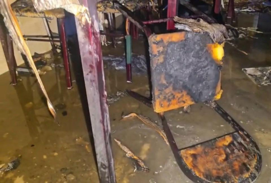 Bakıda kafedə partlayış olub - Xəsarət alanlar var (FOTO/VİDEO)