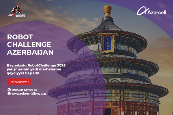 Azercell Beynəlxalq Robot Olimpiadasının Azərbaycandakı rəsmi sponsoru oldu