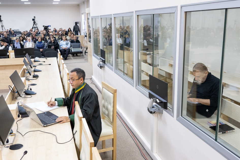 Ruben Vardanyanın məhkəməsi sənədlərin elan olunması ilə davam etdirilib (FOTO)