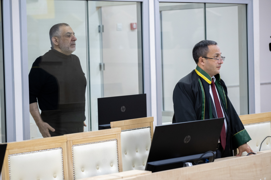 Ruben Vardanyanın məhkəməsi sənədlərin elan olunması ilə davam etdirilib (FOTO)