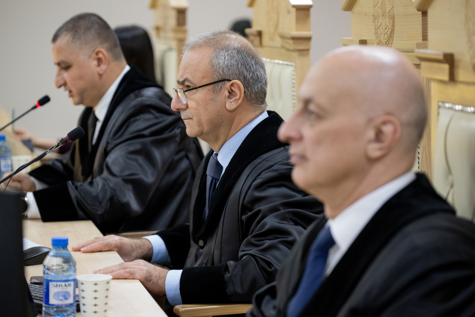 Ruben Vardanyanın məhkəməsi sənədlərin elan olunması ilə davam etdirilib (FOTO)