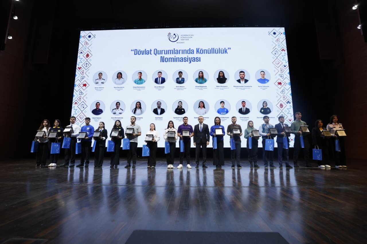 Azərbaycan Könüllülərinin VIII Həmrəylik Forumu baş tutub (FOTO)