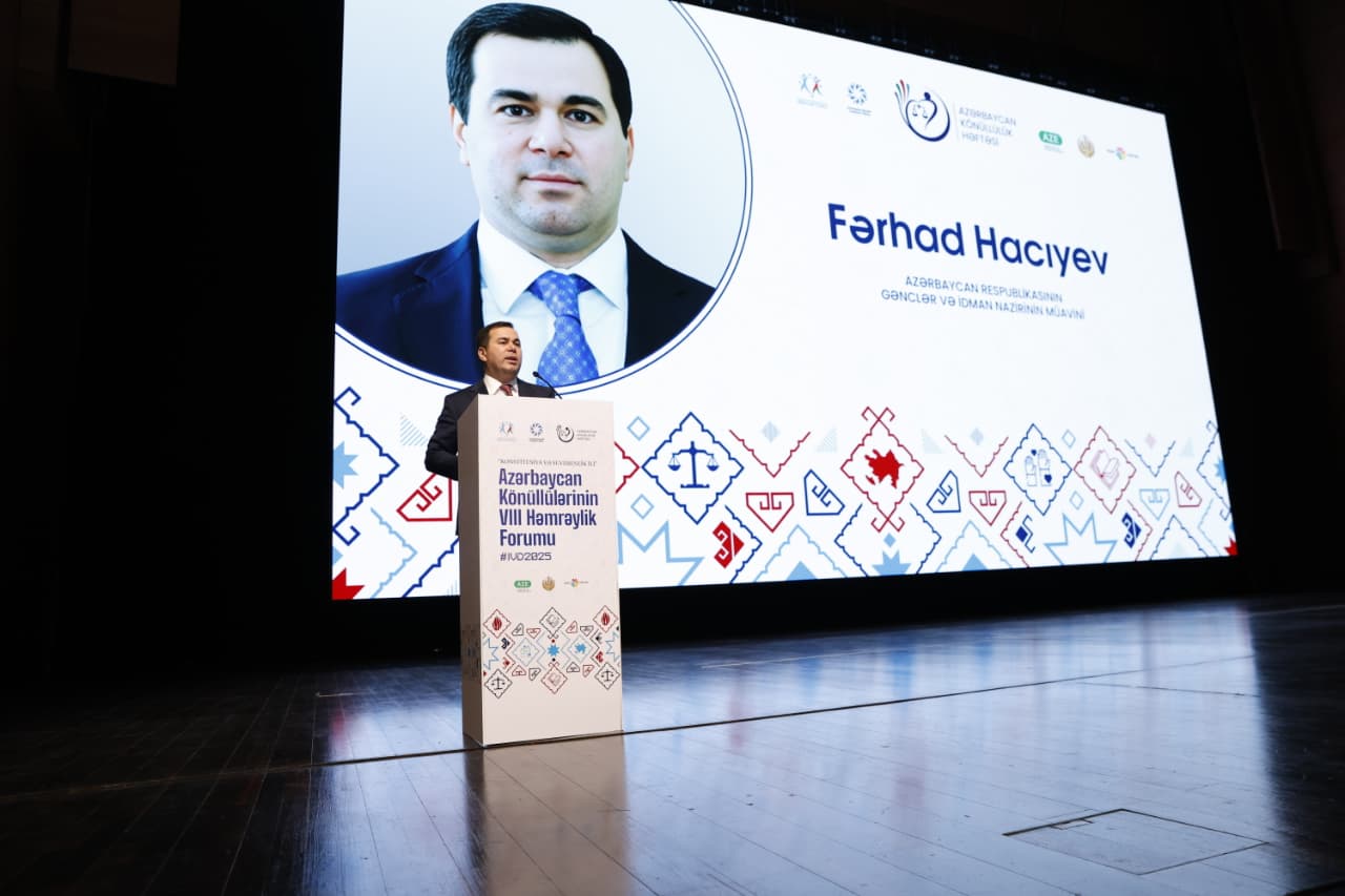 Azərbaycan Könüllülərinin VIII Həmrəylik Forumu baş tutub (FOTO)