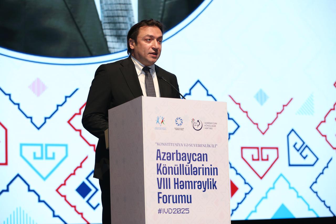 Azərbaycan Könüllülərinin VIII Həmrəylik Forumu baş tutub (FOTO)