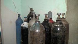 Sumqayıtda oksigen balonlarının doldurulması sexinin fəaliyyəti dayandırılıb (FOTO)