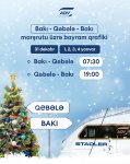 ADY bayram günlərində bu rayonlar üzrə əlavə qatar reysləri təşkil edəcək (FOTO)