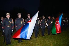 Azərbaycan və Slovakiya Prezidentləri Bratislavada “Azadlıq Qapısı” abidəsini ziyarət ediblər (FOTO)