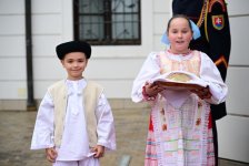 Prezident İlham Əliyevin Bratislavada rəsmi qarşılanma mərasimi olub (FOTO)