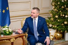 Prezident İlham Əliyevin Slovakiya Prezidenti ilə təkbətək görüşü olub (FOTO)