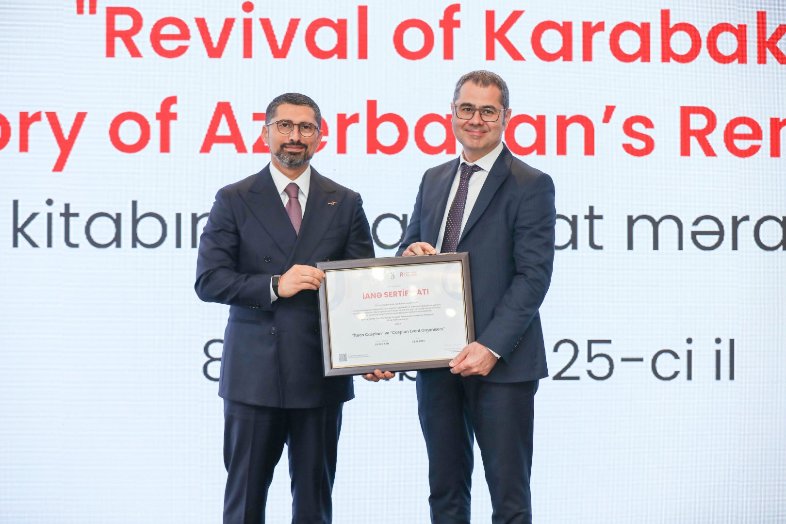 “Qarabağın Dirçəlişi: Azərbaycan İntibahının Hekayəsi” innovativ kitab layihəsinin təqdimatı keçirilib (FOTO)