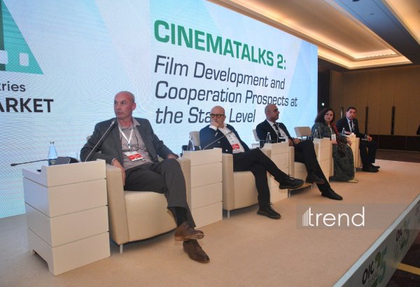Bakı Yaradıcılıq Həftəsində kino sənayesində dövlət səviyyəli əməkdaşlığın perspektivləri nəzərdən keçirilib (FOTO)
