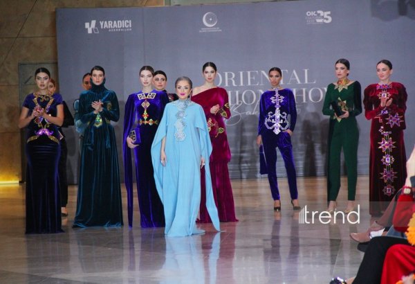 Gözoxşayan "Oriental Fashin Show" dəfiləsi "Bakı Yaradıcı Həftəsi -2025"ə rəng qatıb (FOTO)