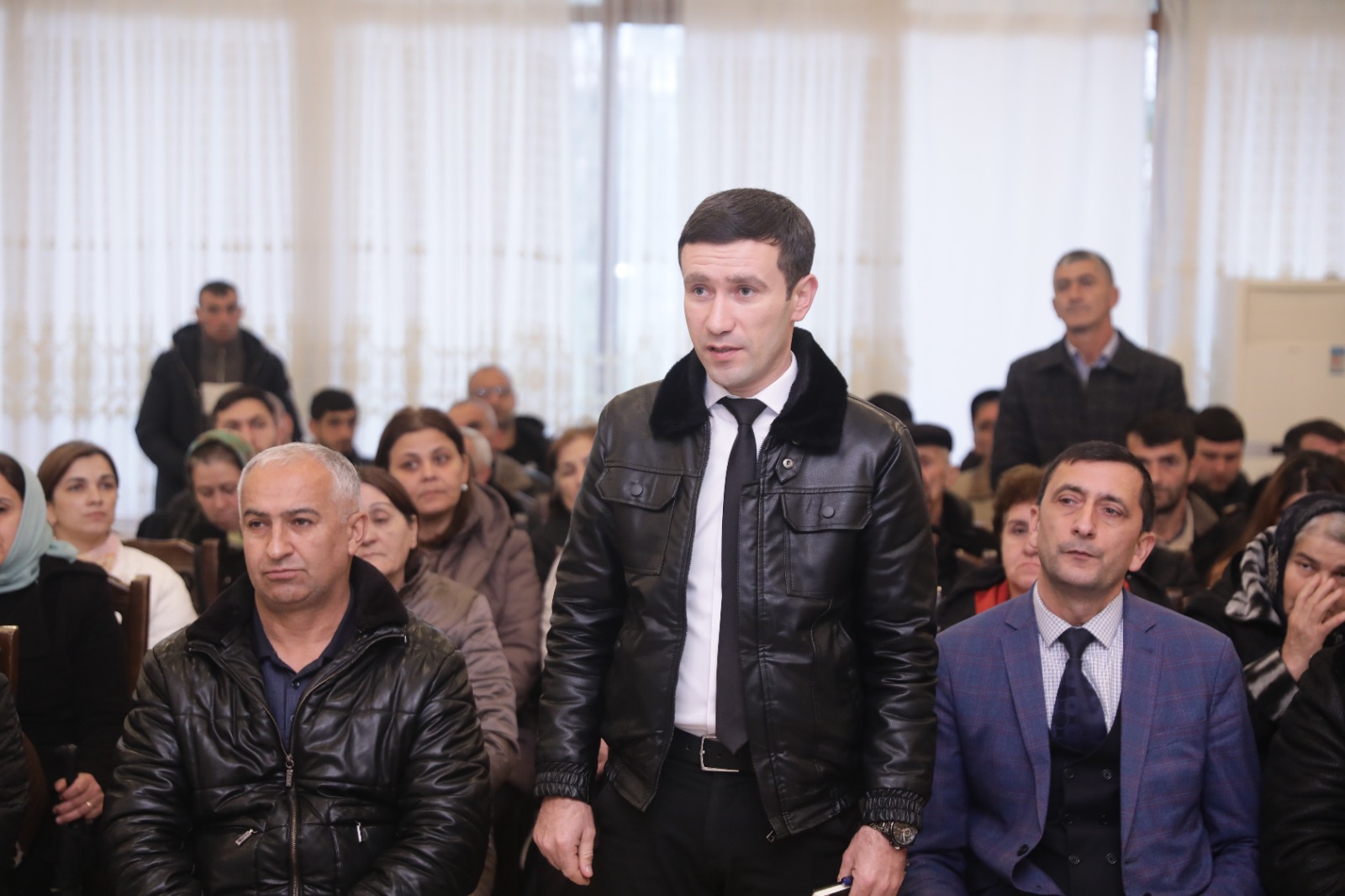 Xaçmazın Köhnə Xudat kəndində növbəti səyyar qəbul keçirilib (FOTO)