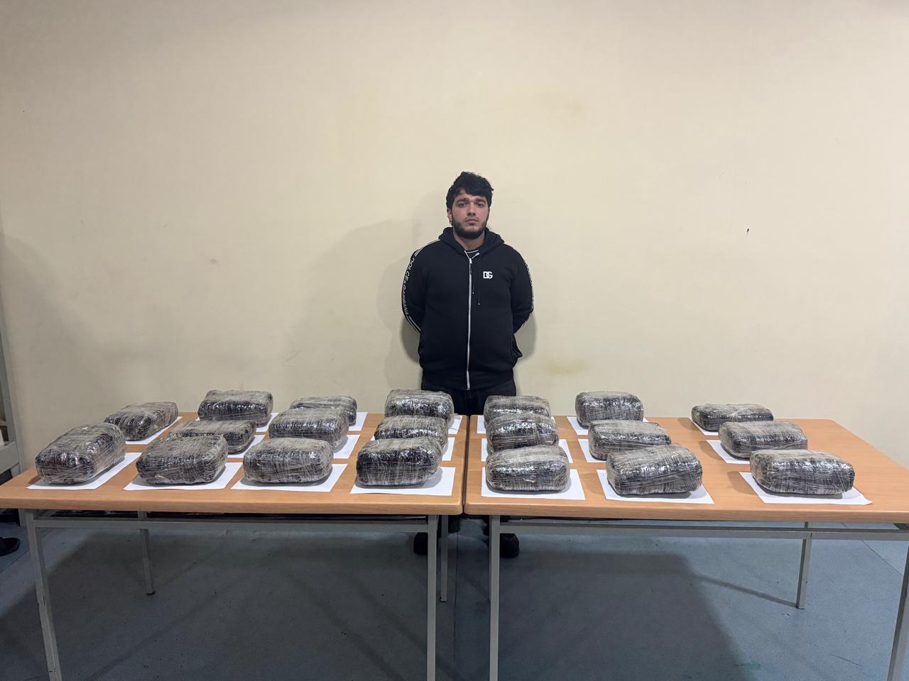 Külli miqdarda narkotik vasitənin ölkə ərazisinə keçirilməsinin qarşısı alınıb (FOTO)