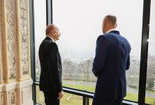 Prezident İlham Əliyevin Slovakiya Milli Şurasının sədri ilə təkbətək və geniş tərkibdə görüşləri olub (FOTO)