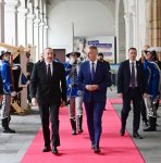 Prezident İlham Əliyevin Slovakiya Milli Şurasının sədri ilə təkbətək və geniş tərkibdə görüşləri olub (FOTO)