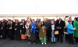 Heydər Əliyev Fondunun vitse-prezidenti Leyla Əliyeva Türkmənistan milli mətbəxinə həsr olunan sərgidə iştirak edib (FOTO)