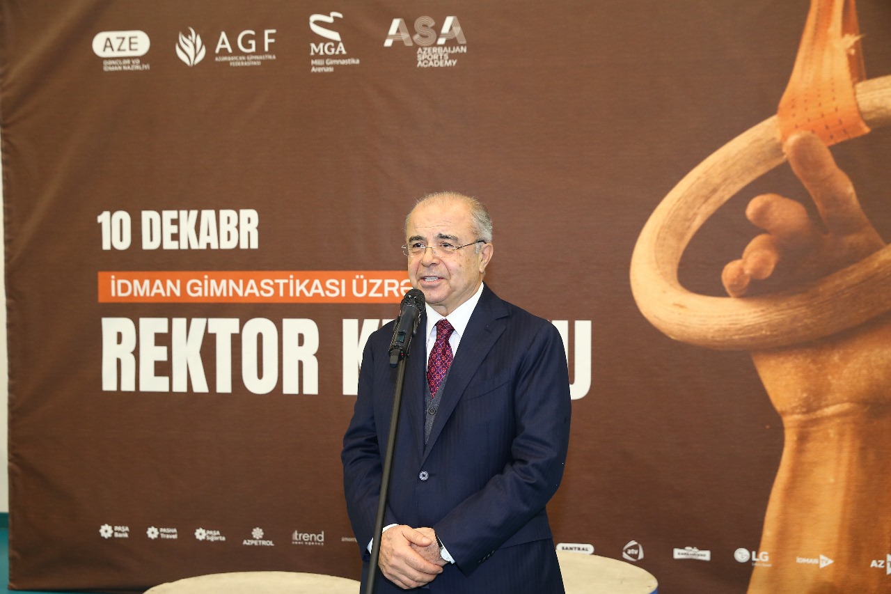 Milli Gimnastika Arenasında idman gimnastikası üzrə “Rektor Kuboku” keçirilib (FOTO)
