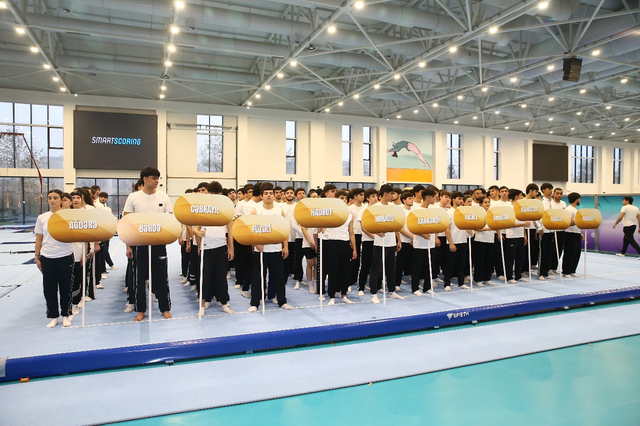 Milli Gimnastika Arenasında idman gimnastikası üzrə “Rektor Kuboku” keçirilib (FOTO)