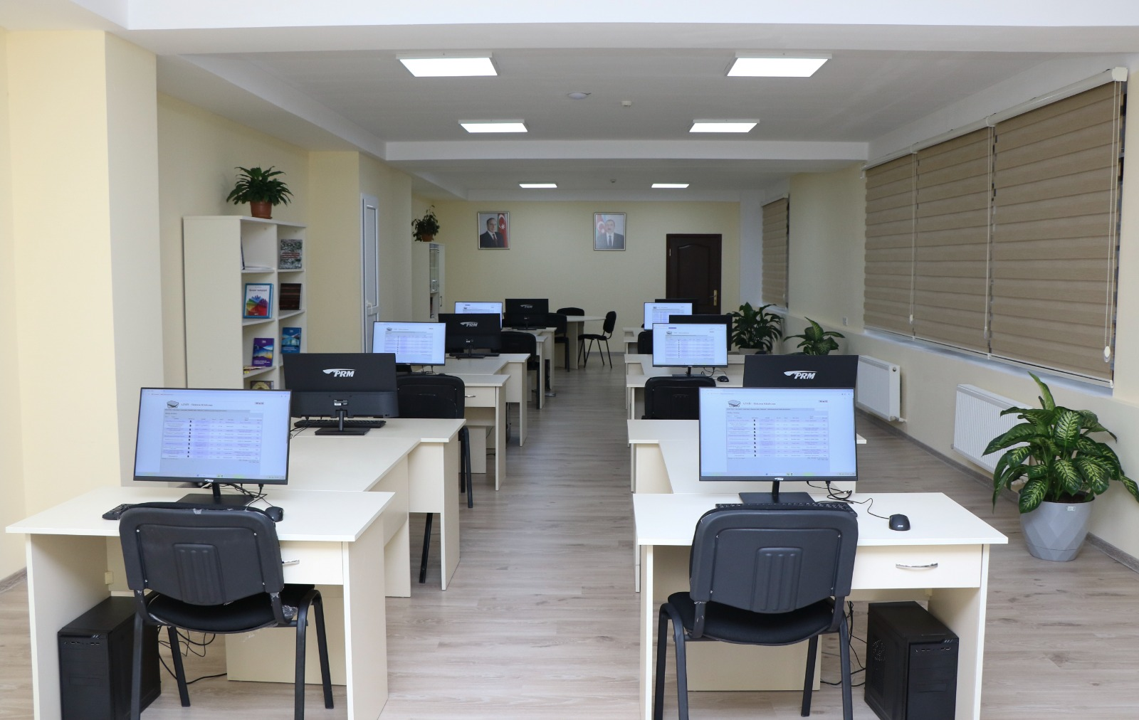 AzMİU-da Elektron Kitabxananın yeni oxu zalı istifadəyə verildi (FOTO)