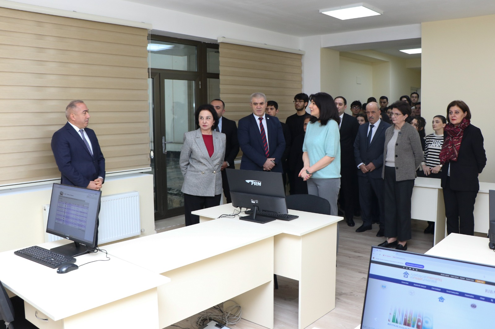 AzMİU-da Elektron Kitabxananın yeni oxu zalı istifadəyə verildi (FOTO)