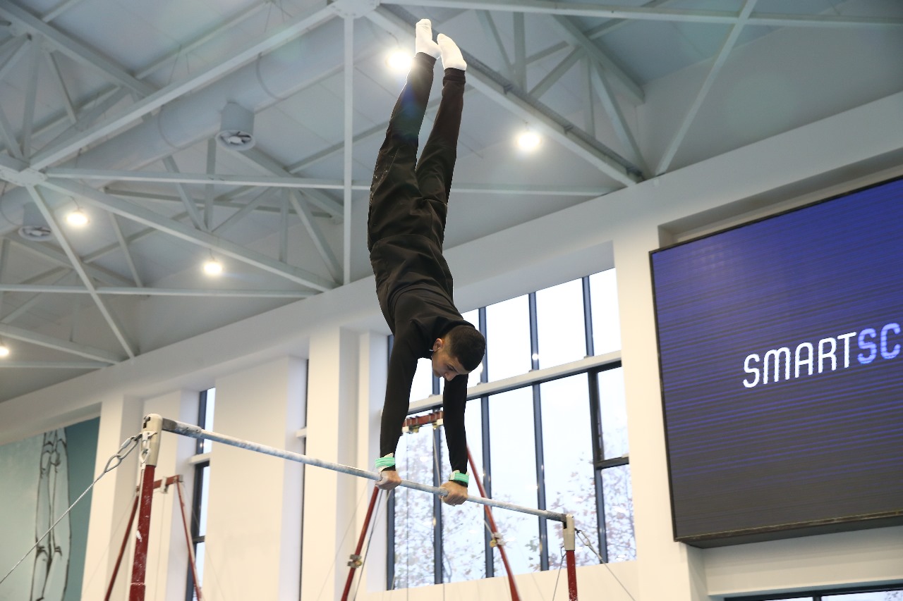 Milli Gimnastika Arenasında idman gimnastikası üzrə “Rektor Kuboku” keçirilib (FOTO)