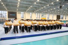 Milli Gimnastika Arenasında idman gimnastikası üzrə “Rektor Kuboku” keçirilib (FOTO)
