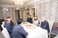 Xaçmazın İcra başçısı Xaspoladoba kəndində şəhid Rəhim İmamovun ailəsini ziyarət edib (FOTO)