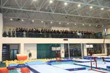 Milli Gimnastika Arenasında idman gimnastikası üzrə “Rektor Kuboku” keçirilib (FOTO)