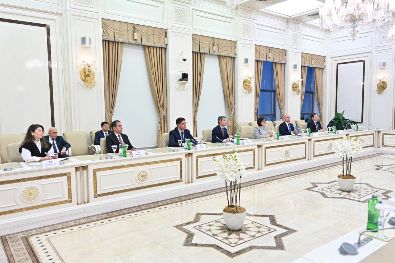 Sahibə Qafarova Lord Olderdaysla iqtisadi və parlamentlərarası əməkdaşlığı müzakirə edib (FOTO)