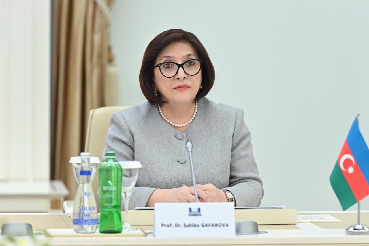 Sahibə Qafarova Lord Olderdaysla iqtisadi və parlamentlərarası əməkdaşlığı müzakirə edib (FOTO)