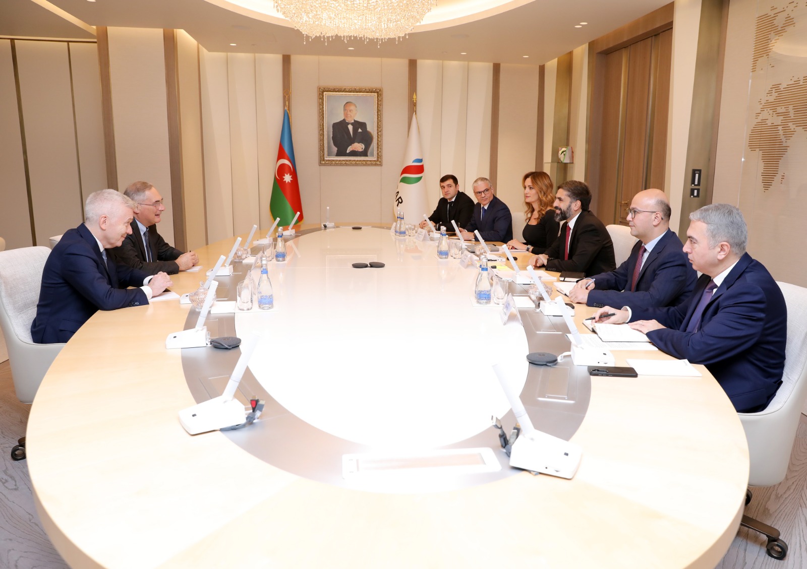 SOCAR ilə “Saipem S.p.A.” arasında ölkəmizdə icra edilən layihələr üzrə əməkdaşlıq müzakirə olunub (FOTO)