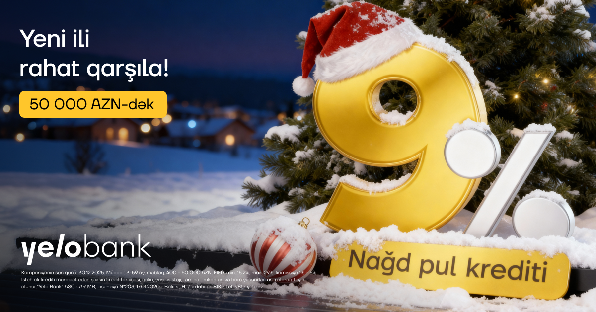 İlin son faizini qaçırmayın!