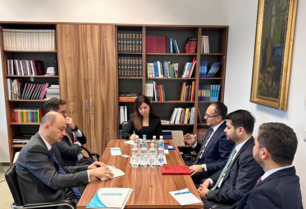 TÜRKPA Baş katibi TDT-nin Budapeştdəki nümayəndəliyinin icraçı direktoru ilə görüşüb (FOTO)