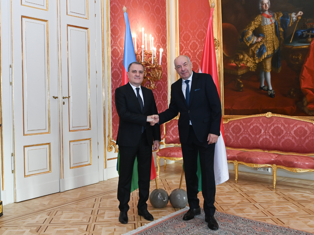 Ceyhun Bayramov Macarıstan Prezidenti ilə strateji tərəfdaşlığın genişləndirilməsini müzakirə edib (FOTO)