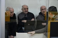 Ermənistan vətəndaşlarının məhkəməsində təqsirləndirilən şəxslərə son söz verilib (FOTO)