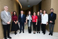 Heydər Əliyev Fondunun vitse-prezidenti Leyla Əliyeva Liv Bona Dea Hospitalında Sümük iliyi transplantasiya mərkəzinin açılış mərasimində iştirak edib (FOTO)