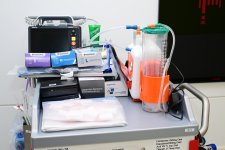 Heydər Əliyev Fondunun vitse-prezidenti Leyla Əliyeva Liv Bona Dea Hospitalında Sümük iliyi transplantasiya mərkəzinin açılış mərasimində iştirak edib (FOTO)