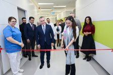 Heydər Əliyev Fondunun vitse-prezidenti Leyla Əliyeva Liv Bona Dea Hospitalında Sümük iliyi transplantasiya mərkəzinin açılış mərasimində iştirak edib (FOTO)